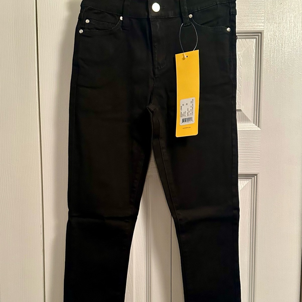 Lole Classic Black Skinny Jeans long Women’s size 25 - Picture 3 of 6